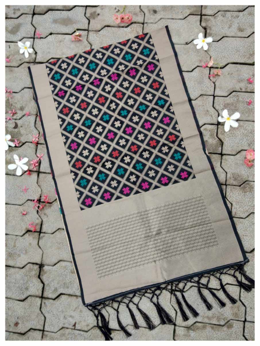 Kazo Banarasi Wholesale Dupatta Catalog KD261 Dark Kazo Banarasi Wholesale Dupatta Catalog KD261 Dark
